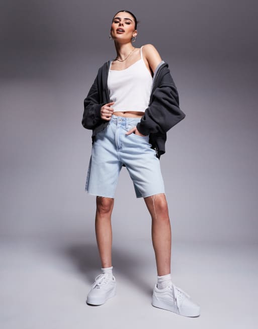 Vans - Sirelle - Jorts blu tagliati