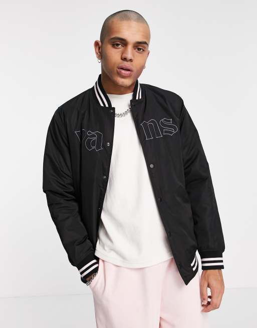 Vans baseball hot sale jacket