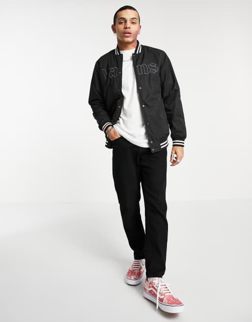 Vans sixty 2024 sixers varsity jacket