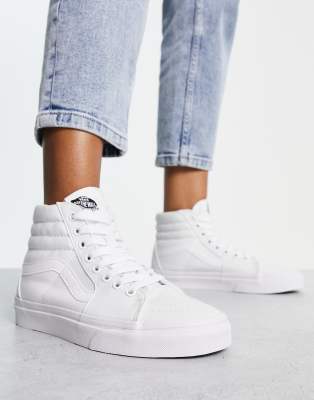 Vans Montante Blanche