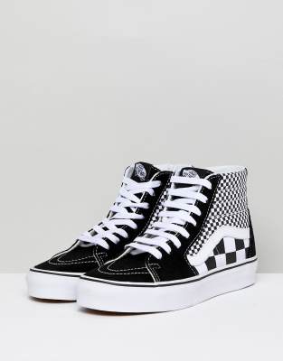 vans damier melange