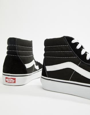 vans montante noir femme