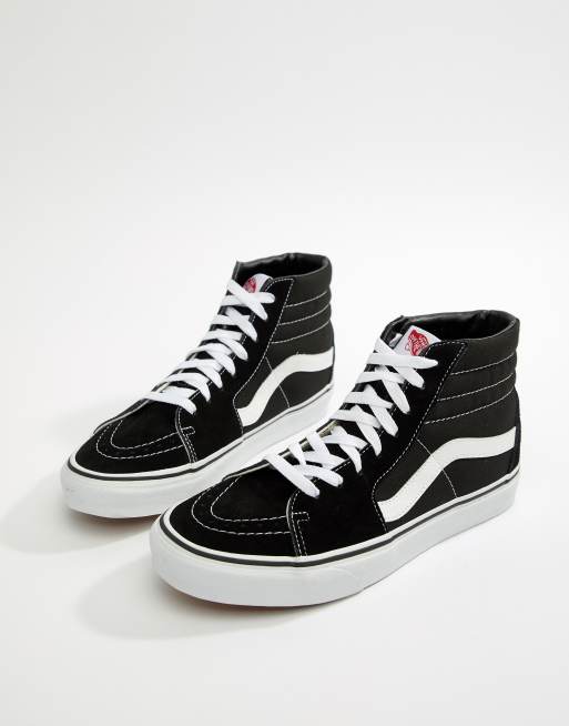 Vans discount montante noire