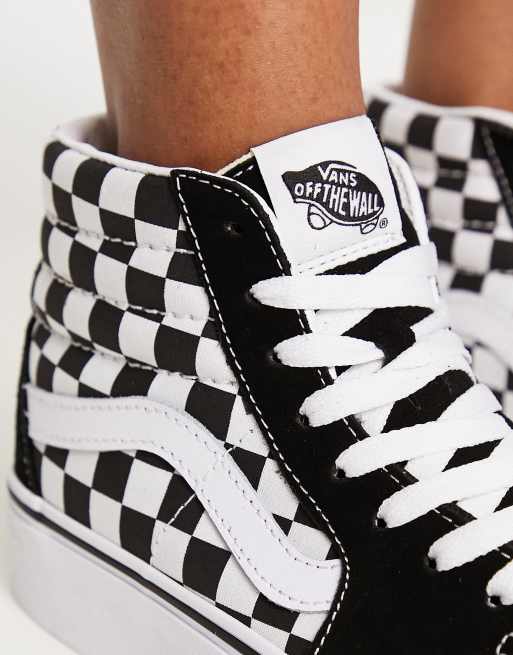 Vans sk8 hi platform 2.0 online damier