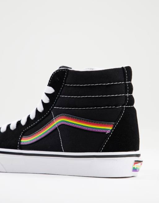 Vans clearance sk8 rainbow