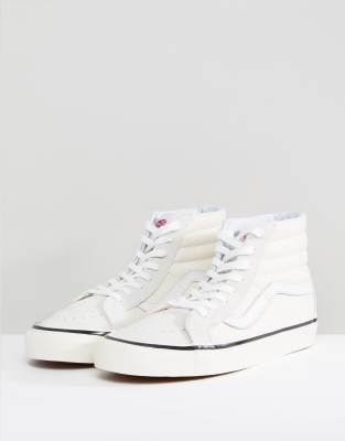 vans sk8 hi cream