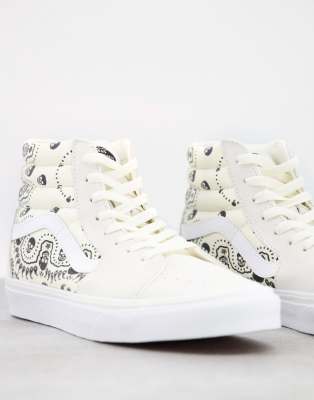 white skull vans