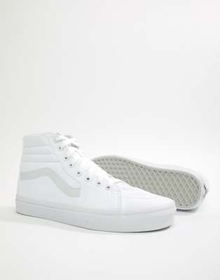 vans toute blanche