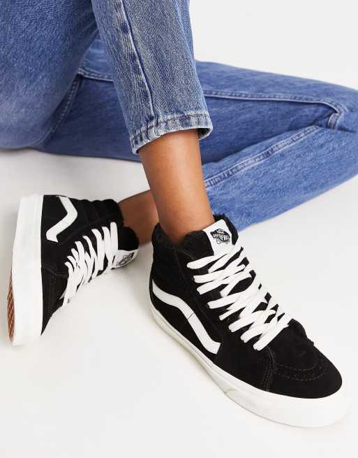 Vans noire montante new arrivals