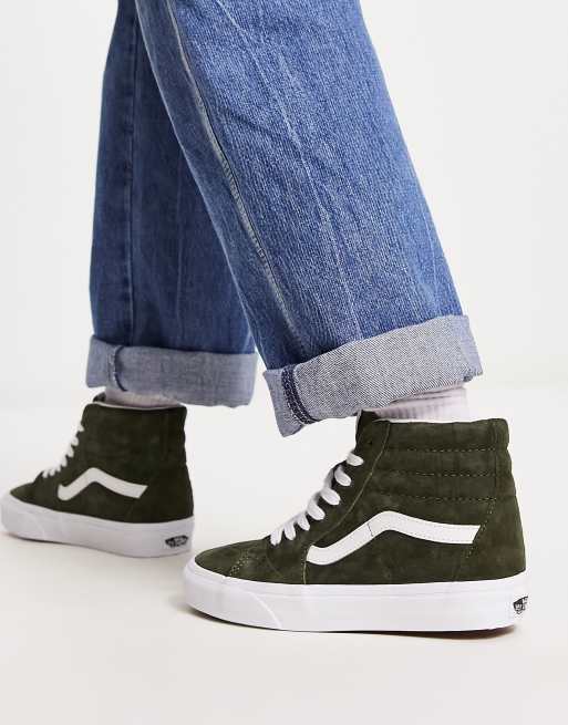 Vans verte clearance montante