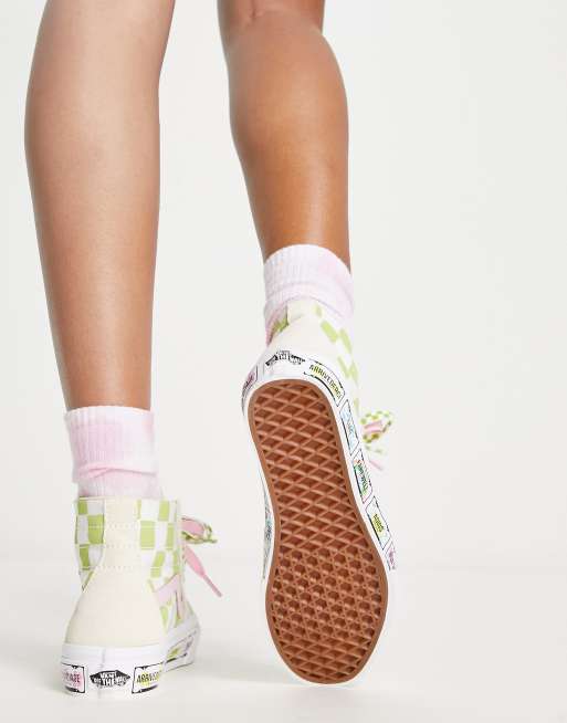 Vans verte 2025 et rose