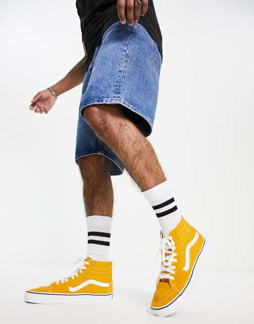 Vans shop montant jaune