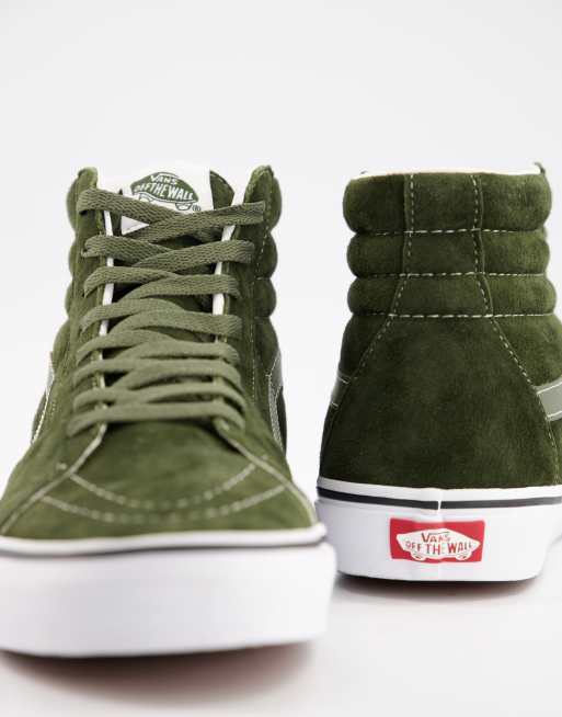 Vans SK8 Hi Baskets montantes Kaki