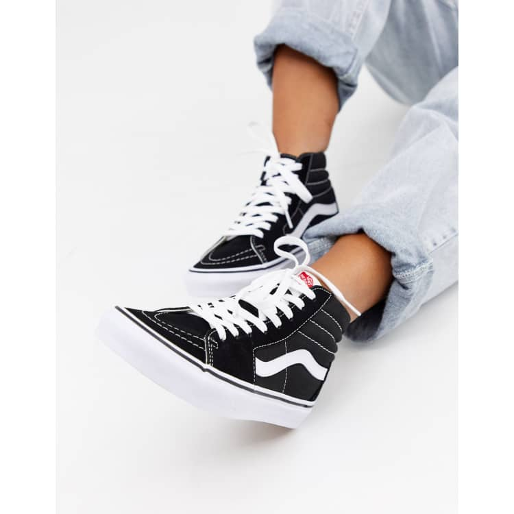 Vans SK8 Hi Baskets montantes Noir ASOS