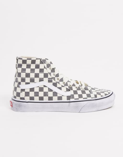 Vans sk8 2025 hi femme damier