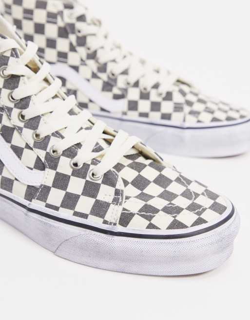 Vans damier sk8 sale