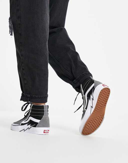 vans hi bolt black