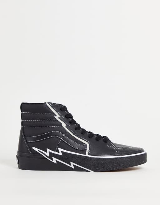 Vans SK8 Hi Bolt trainers in black