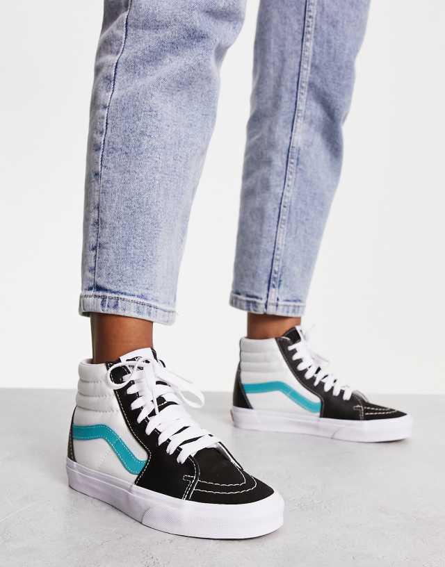 Vans SK8-Hi Classic Sport sneakers in black/white