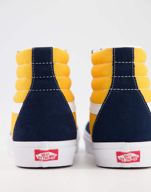 Vans SK8 Hi Classic Sport sneakers in yellow ASOS