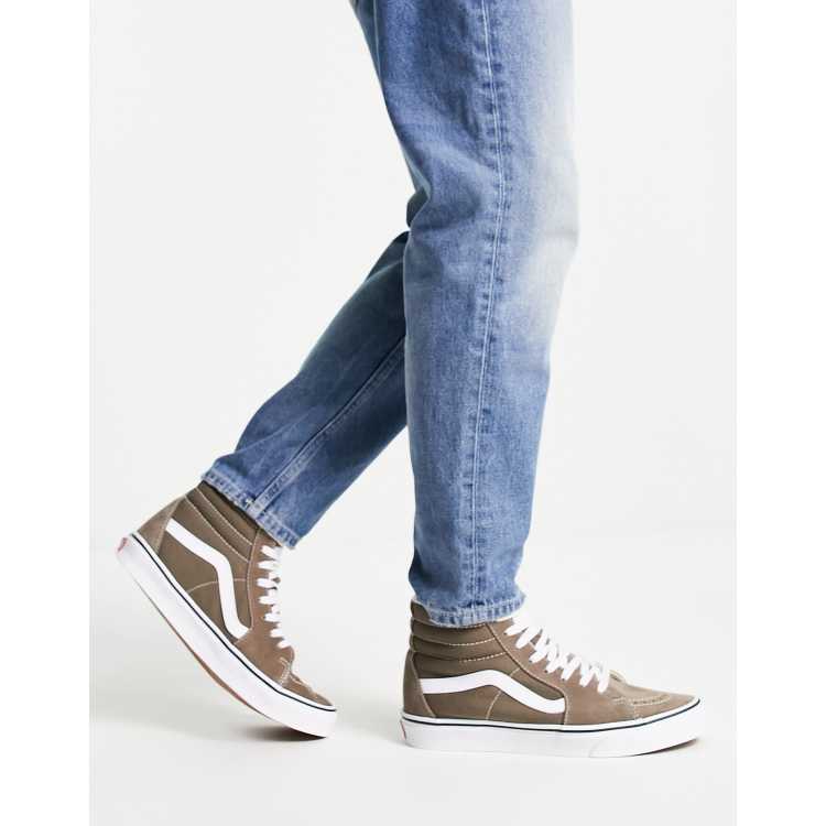 schaal Wennen aan Grazen Vans Sk8-Hi Color Theory sneakers in light brown | ASOS