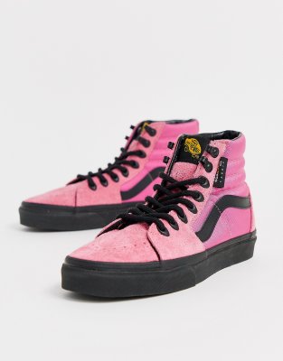 vans pink sneakers