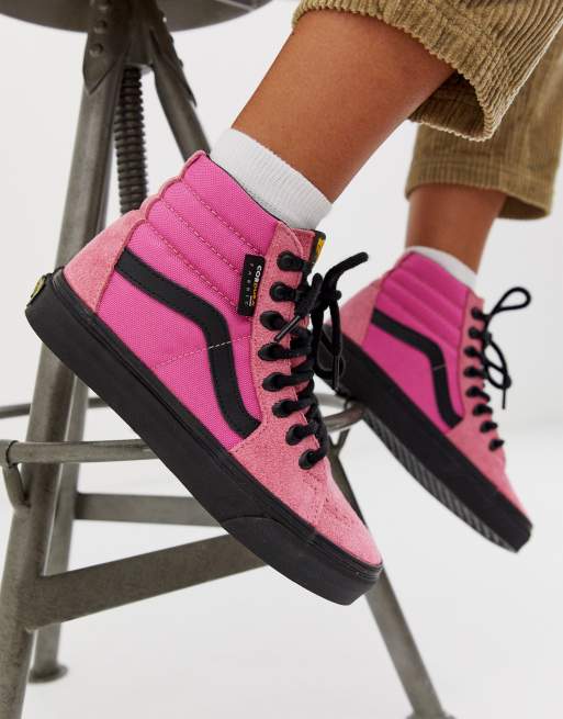 Vans SK8-Hi Cordura pink trainers