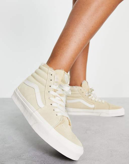 Jogging vans store femme beige