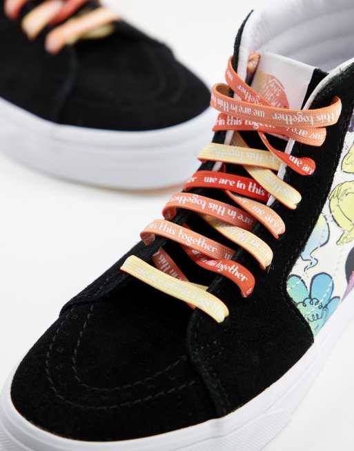 Vans SK8-Hi Cultivate Care In This Together sneakers in black/multi