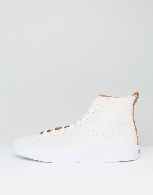 vans sk8 hi decon white