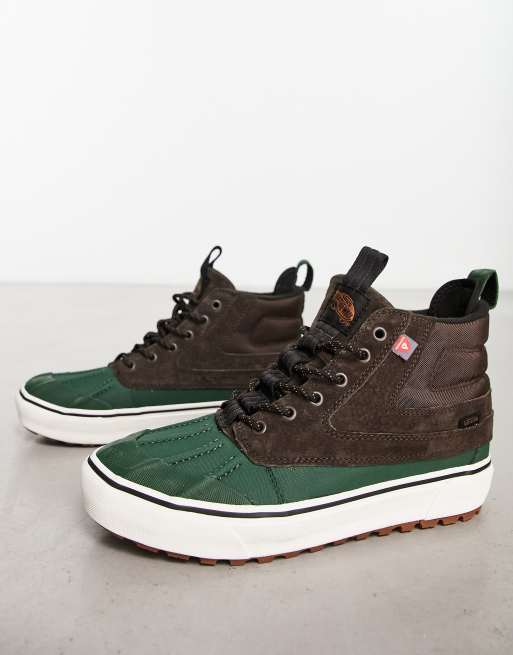 Vans SK8 Hi del pato MTE 2 trainers in brown ASOS