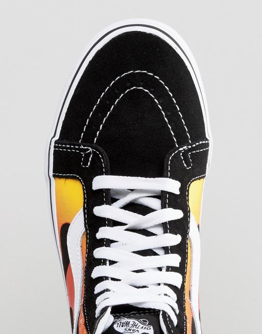 Vans hotsell sk8 fiamme