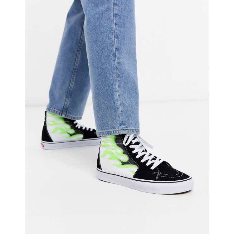 Asos best sale flame vans