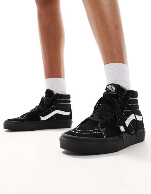 All black vans asos hotsell