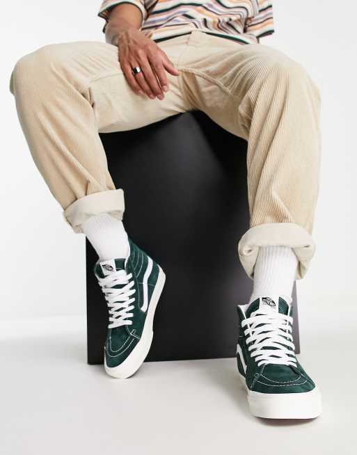 Vans Hoge sneakers in groen | ASOS