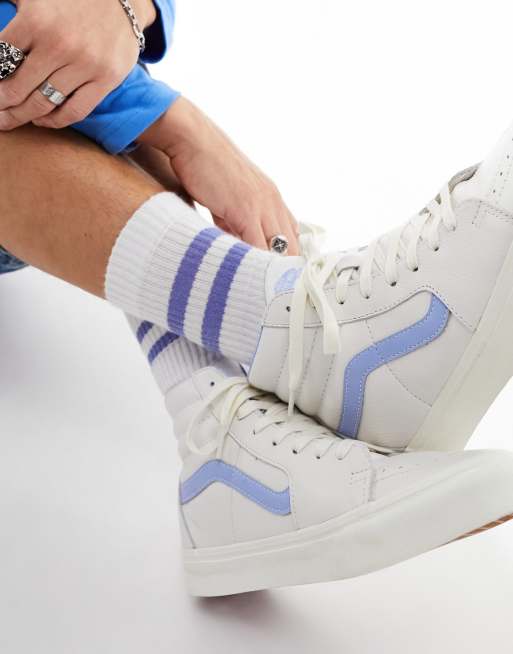 White leather 2024 sk8 hi