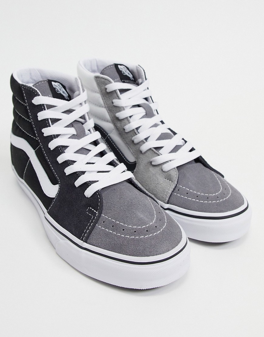 Vans Sk8-hi Mix N Match Sneakers In Black/white