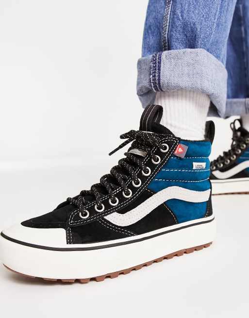 Vans noir et clearance bleu