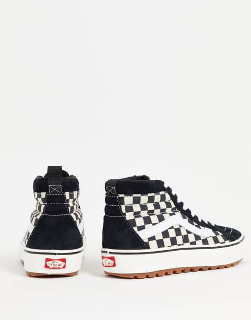 Vans – SK8-Hi MTE-1 – Buty sportowe w czarną szachownicę , 3 z 4