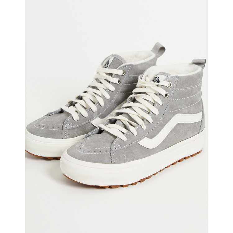 Vans sk8 hi mte cheap grey suede