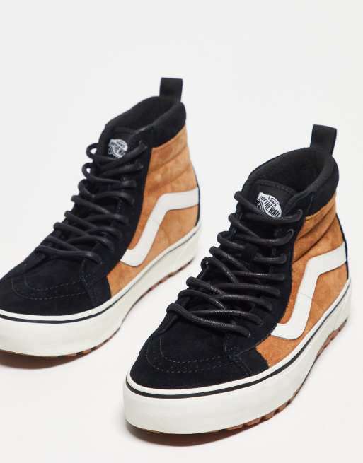 Vans – SK8-Hi MTE-1 – Svarta och bruna sneakers , 3 av 4