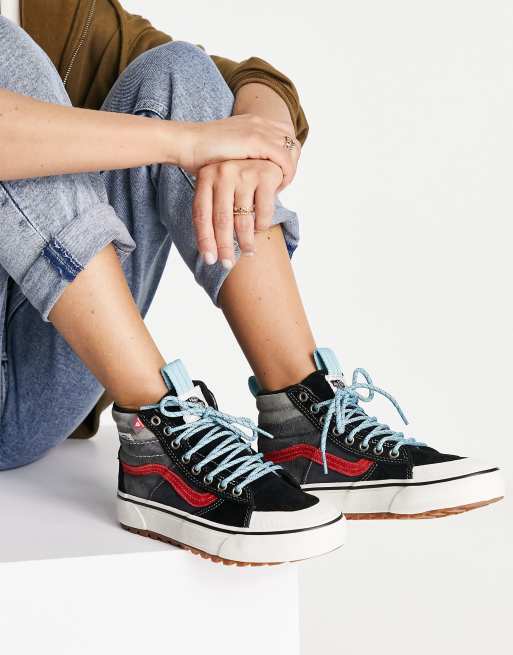 Vans - SK8-Hi MTE-2 Sneakers alte nere e arancioni | ASOS