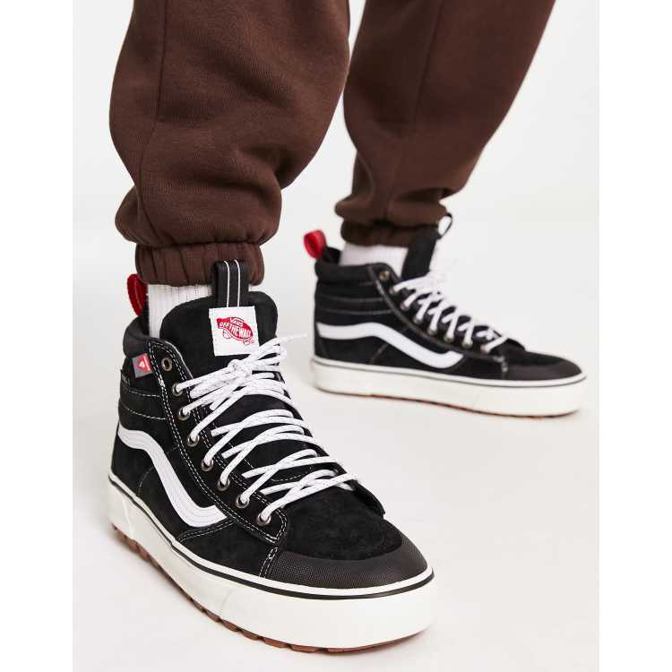 Vans u sk8-hi outlet mte (mte) black/tru vxh4dx6