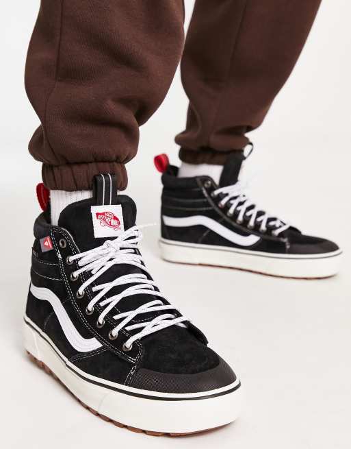 Vans SK8-Hi MTE-2 ASOS black and | in white sneakers