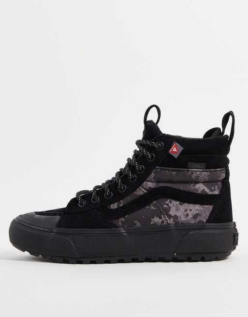 Vans SK8-Hi MTE-2 trainers in black camo