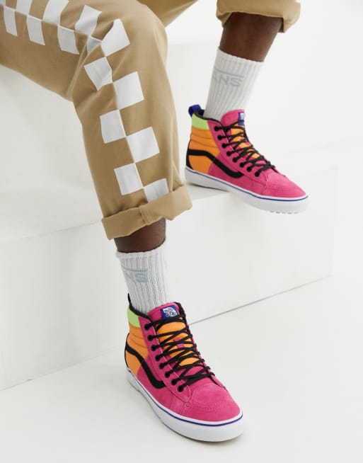 Vans SK8 Hi MTE trainers in pink VN0A3DQ5UQ61 ASOS