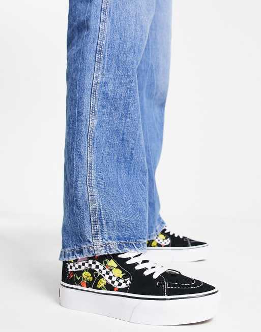 twee condensor Behoefte aan Vans - SK8-Hi - Multifarvede plateau-sneakers | ASOS