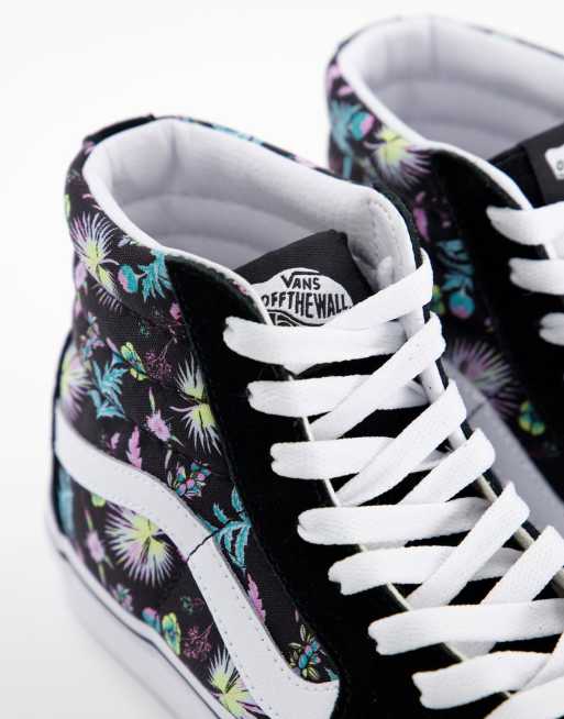 Vans à cheap fleurs