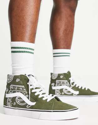 asos green vans