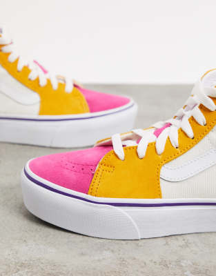 vans sk8 hi platform colores